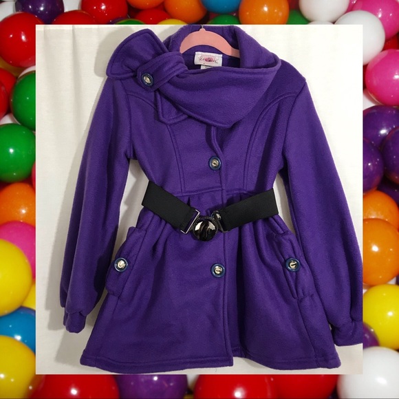 Purple Warm & Cozy Coat - Picture 1 of 2